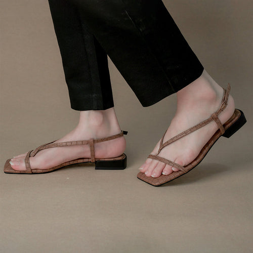 Basic Comfort Sandals Brown